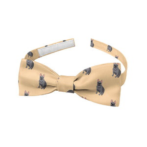 French Bulldog Bow Tie - Baby Pre-Tied 9.5-12.5" -  - Knotty Tie Co.