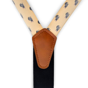 French Bulldog Suspenders -  -  - Knotty Tie Co.
