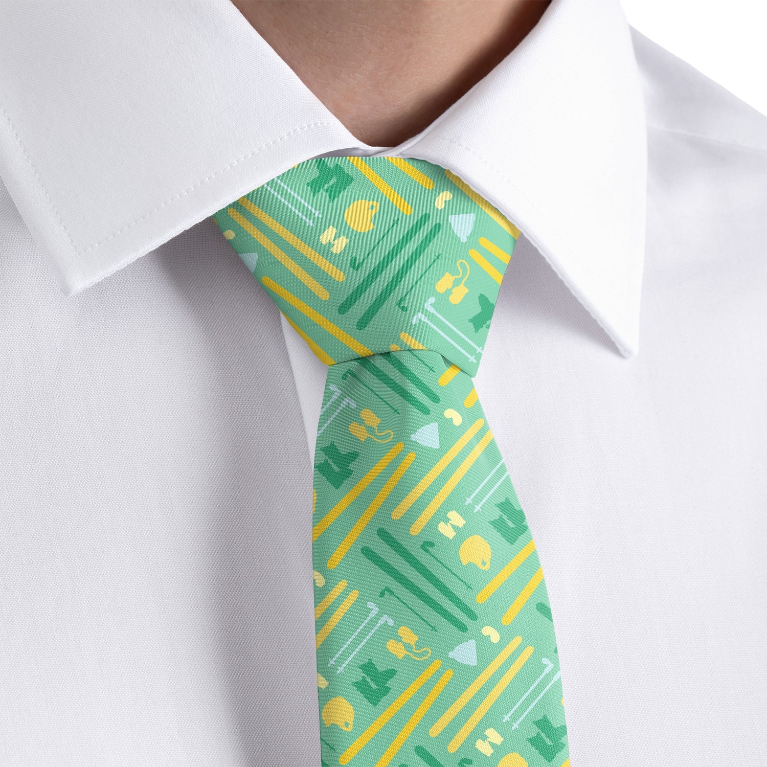 Fresh Pow Necktie - Rolled - Knotty Tie Co.