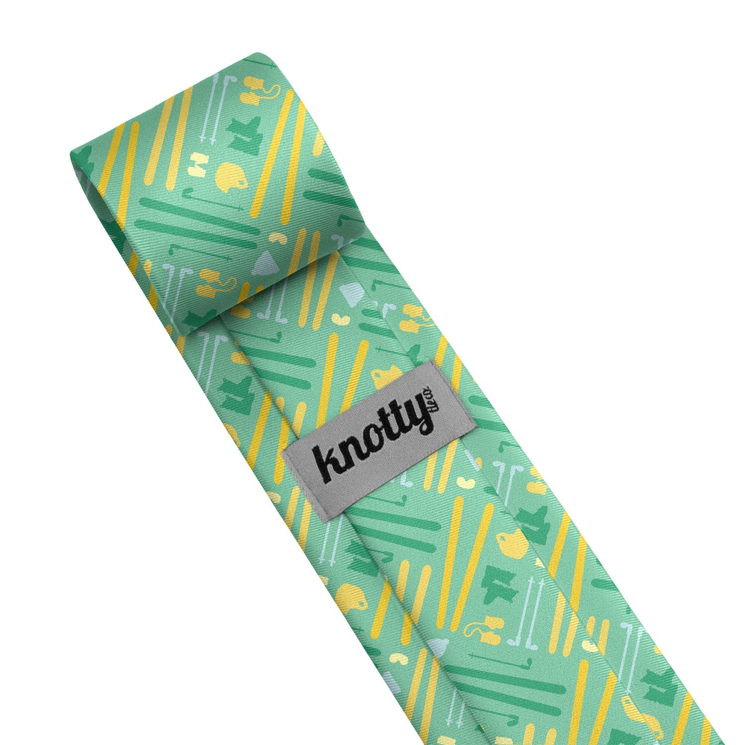 Fresh Pow Necktie - Tag - Knotty Tie Co.