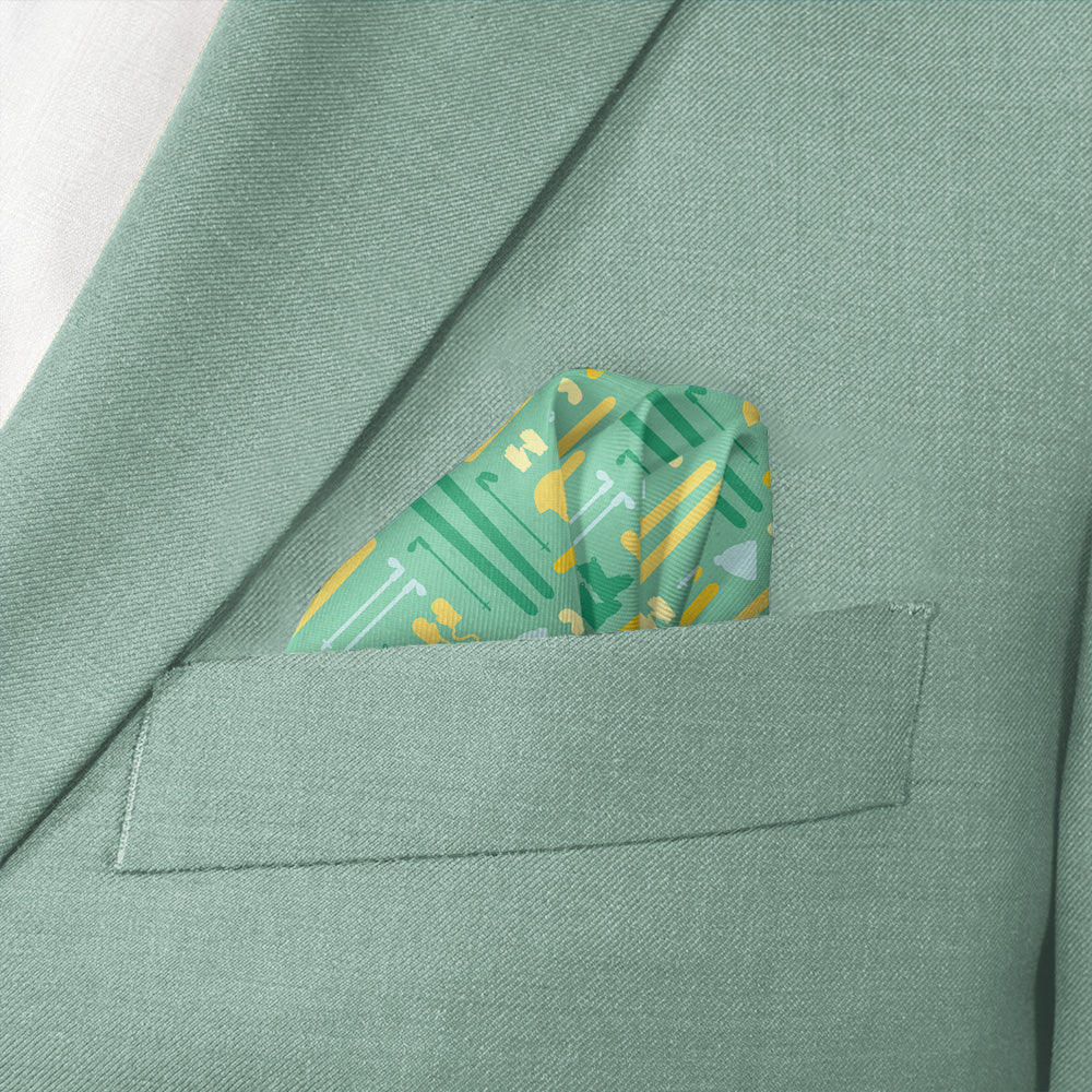 Fresh Pow Pocket Square - Wave Fold - Knotty Tie Co.