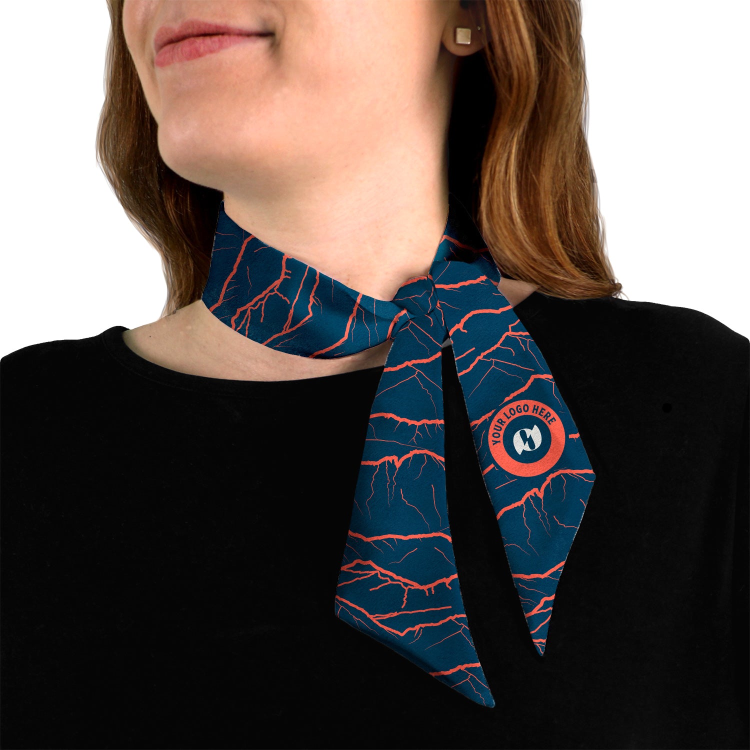Front Range 1 Hair Neck Logo Scarf - Knotty Tie Co.