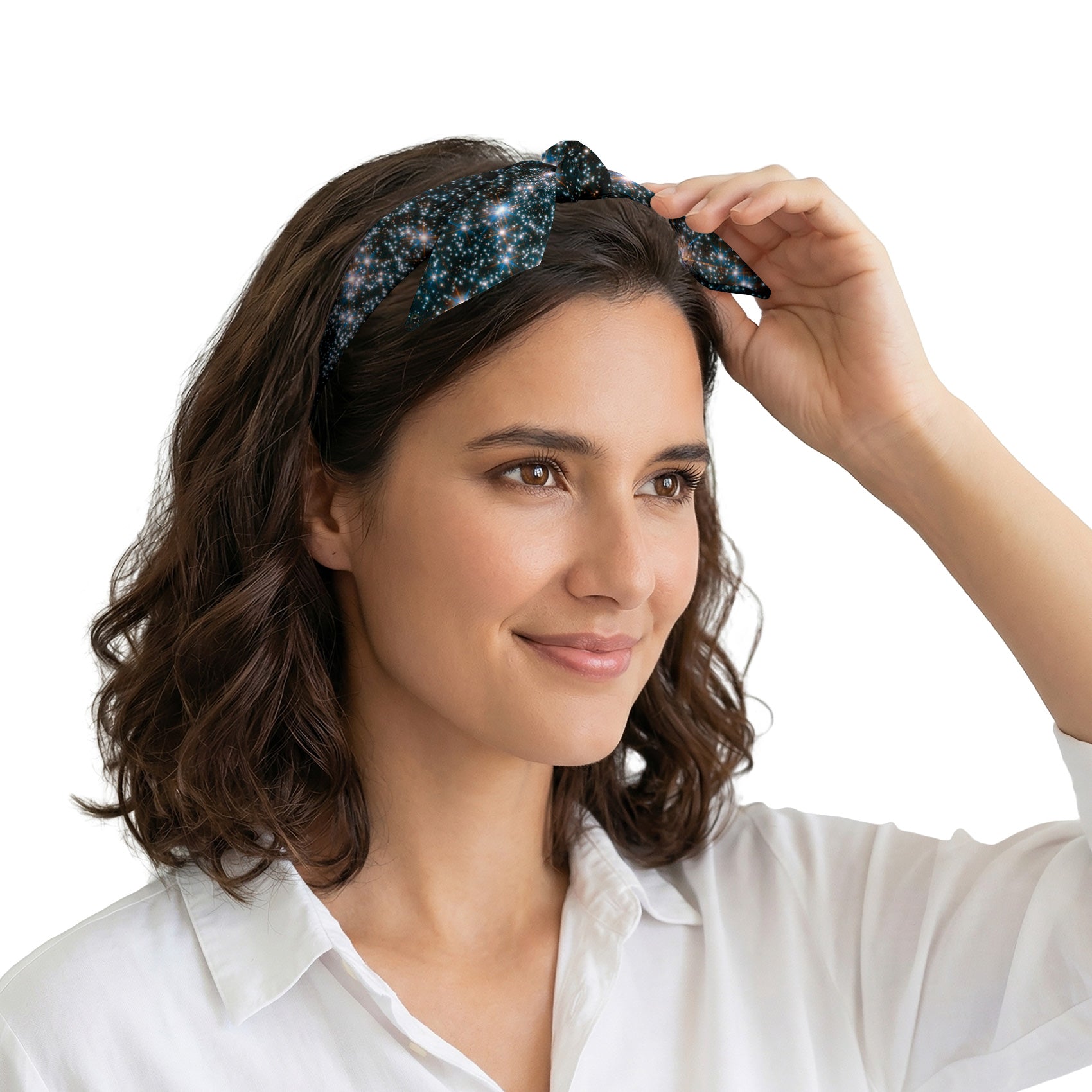 Galaxy Hair Scarf - Scarves for Women - Knotty Tie Co.
