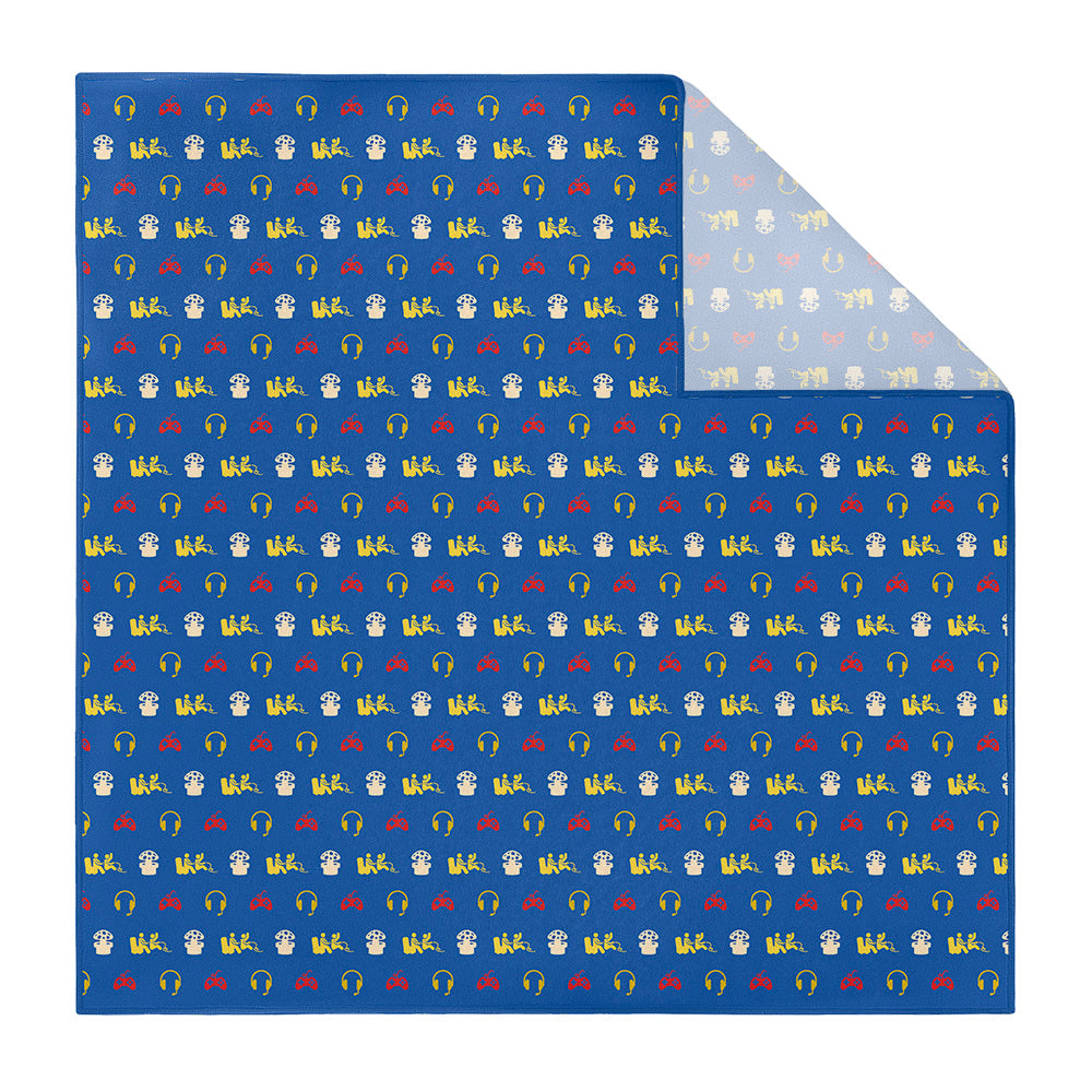 Gaming With Friends Pocket Square - Printed - Knotty Tie Co.