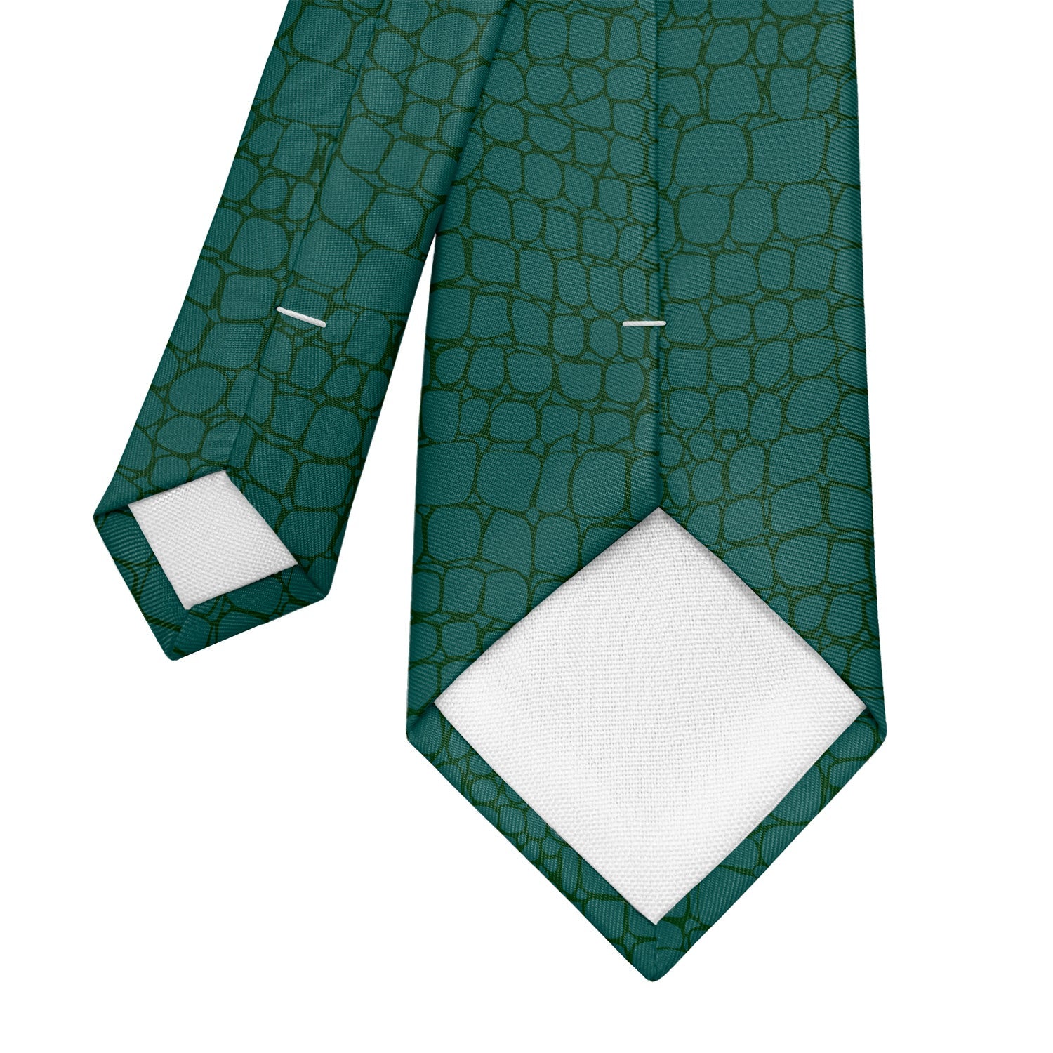 Gator Skin Necktie - Tipping - Knotty Tie Co.