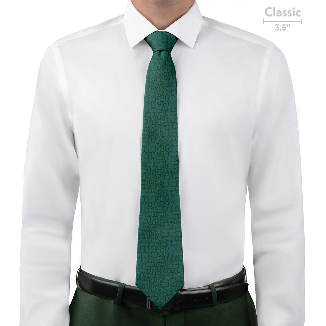 Gator Skin Necktie - Classic - Knotty Tie Co.