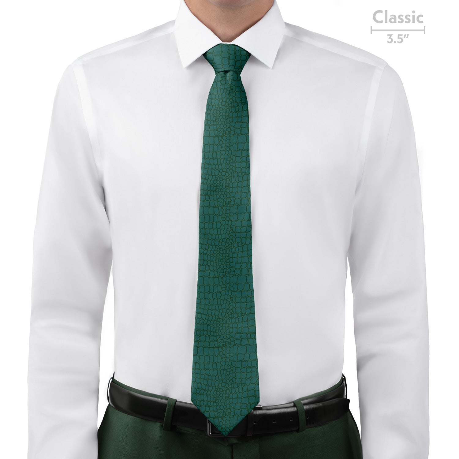 Gator Skin Necktie - Classic - Knotty Tie Co.