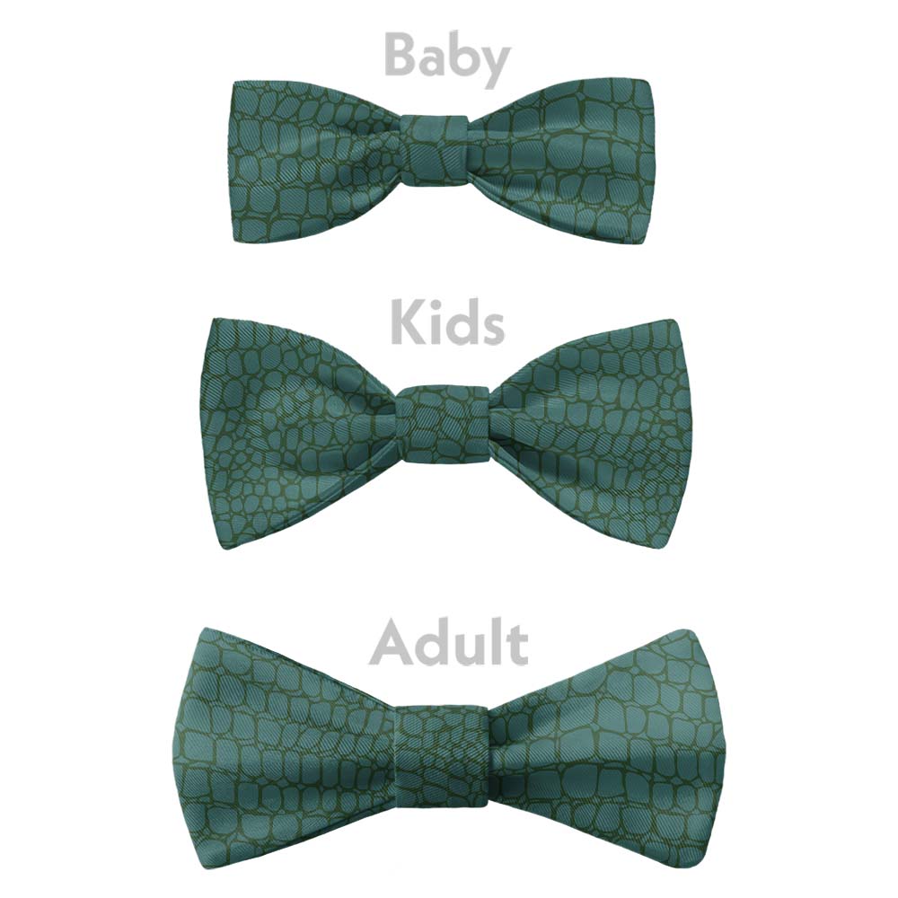 Gator Skin Bow Tie - Bow Sizes - Knotty Tie Co.