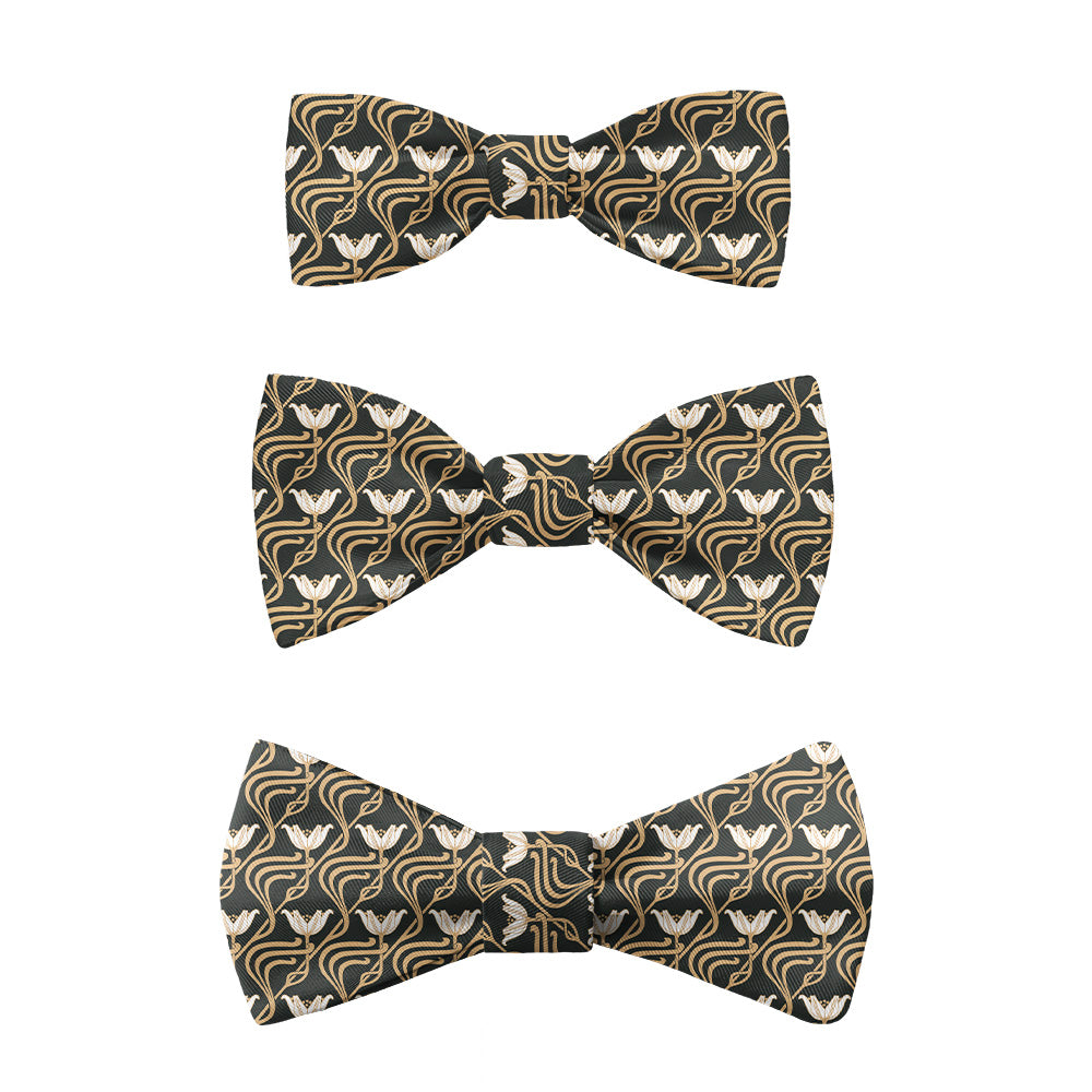 Gatsby Floral Bow Tie -  -  - Knotty Tie Co.