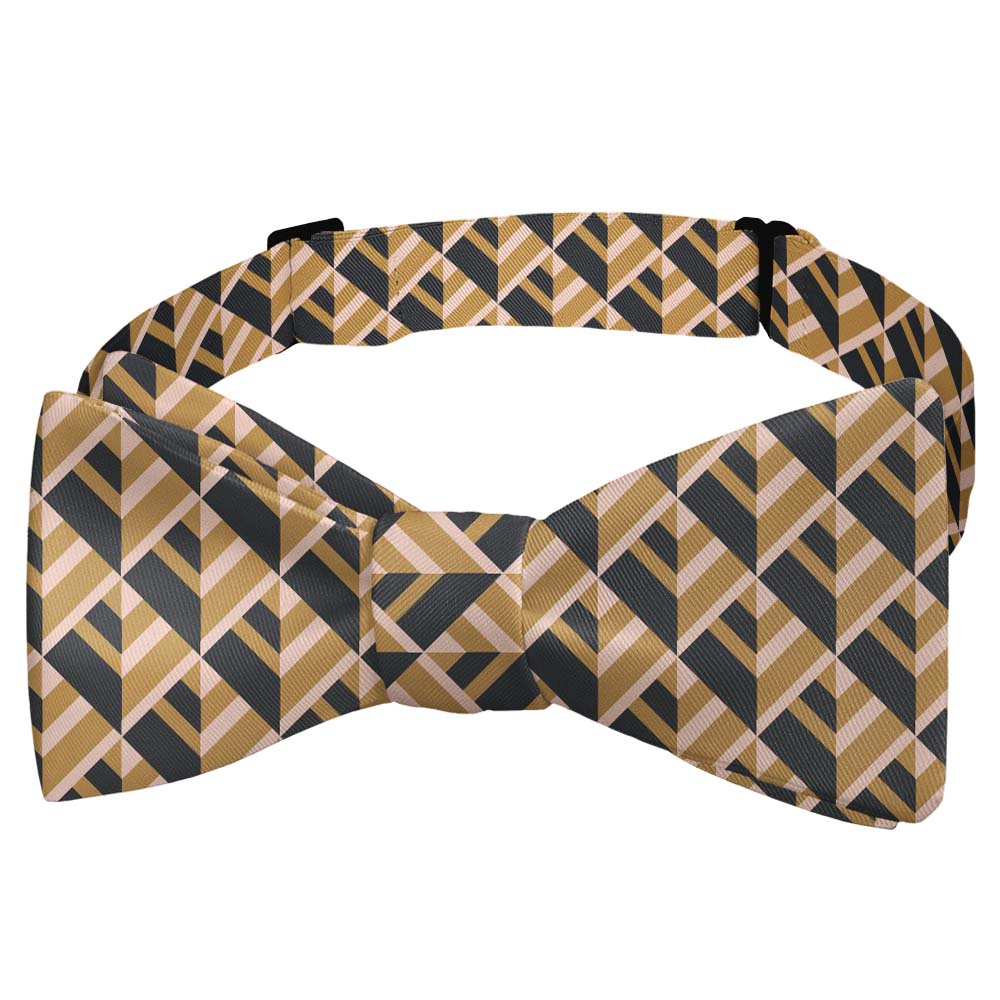 Geo Plates Bow Tie - Self Tie Bow Tie - Knotty Tie Co.