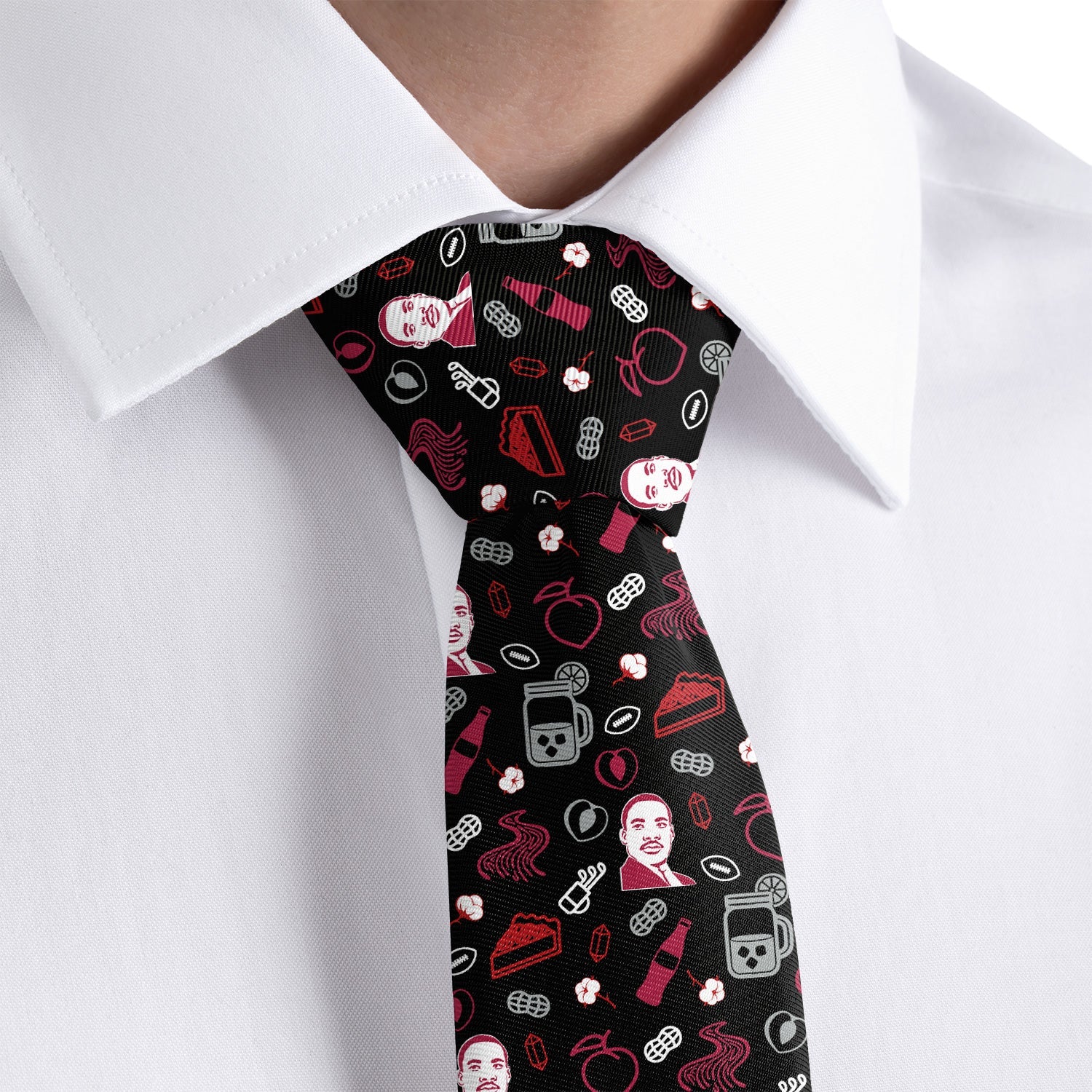 Georgia State Heritage Necktie - Dress Shirt - Knotty Tie Co.