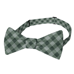 Gingham Plaid Bow Tie - Adult Pre-Tied 12-22" -  - Knotty Tie Co.