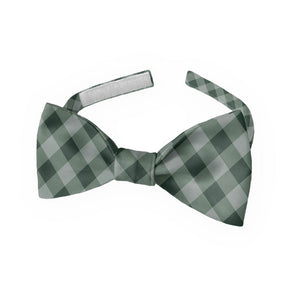 Gingham Plaid Bow Tie - Kids Pre-Tied 9.5-12.5" -  - Knotty Tie Co.