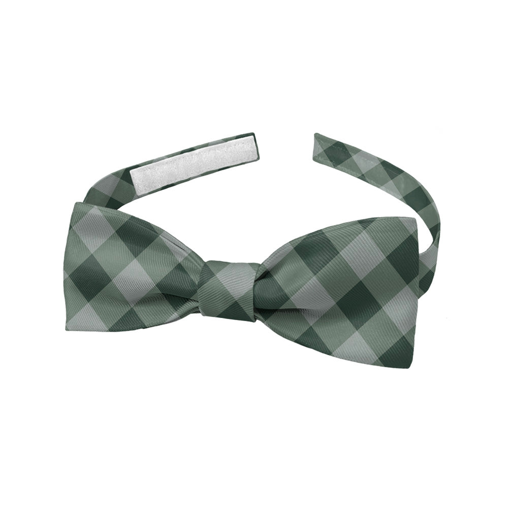 Gingham Plaid Bow Tie - Baby Pre-Tied 9.5-12.5" -  - Knotty Tie Co.