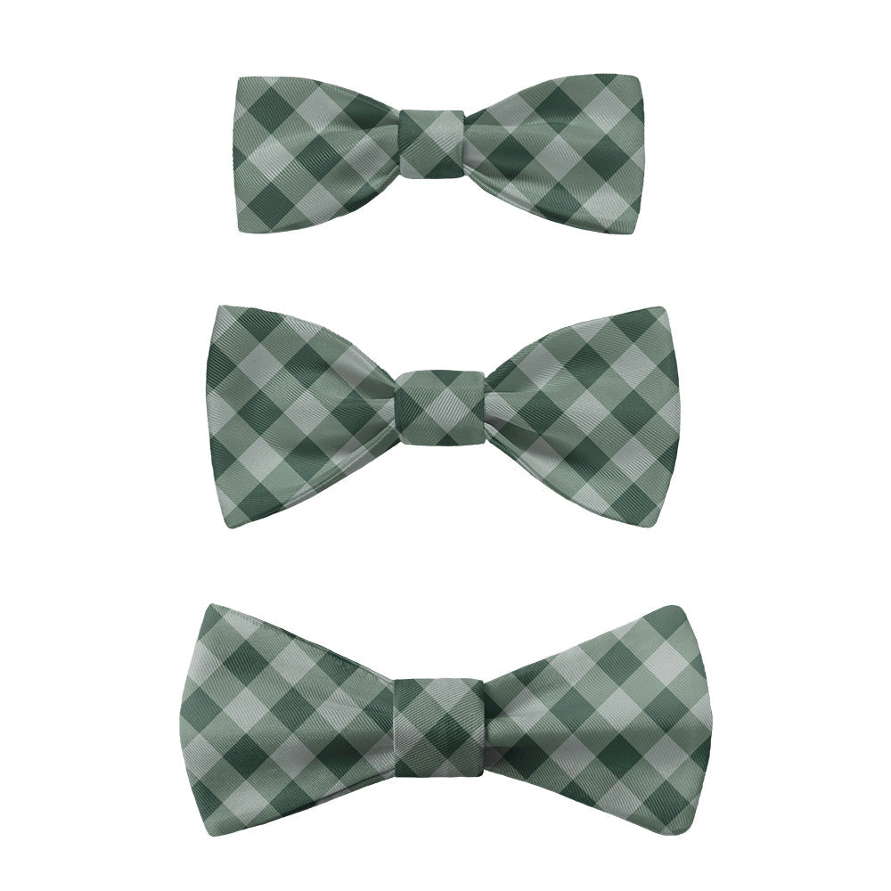 Gingham Plaid Bow Tie -  -  - Knotty Tie Co.