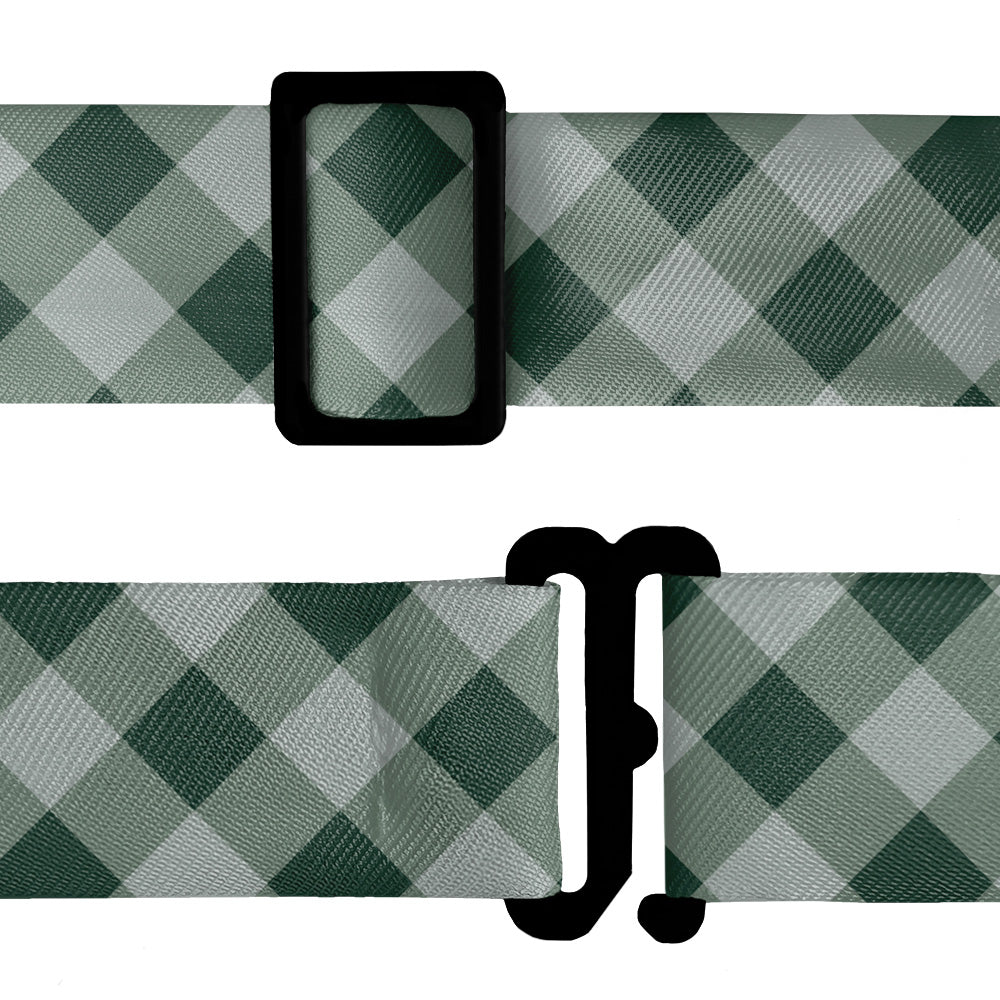 Gingham Plaid Bow Tie - Bow Tie Hardware - Knotty Tie Co.