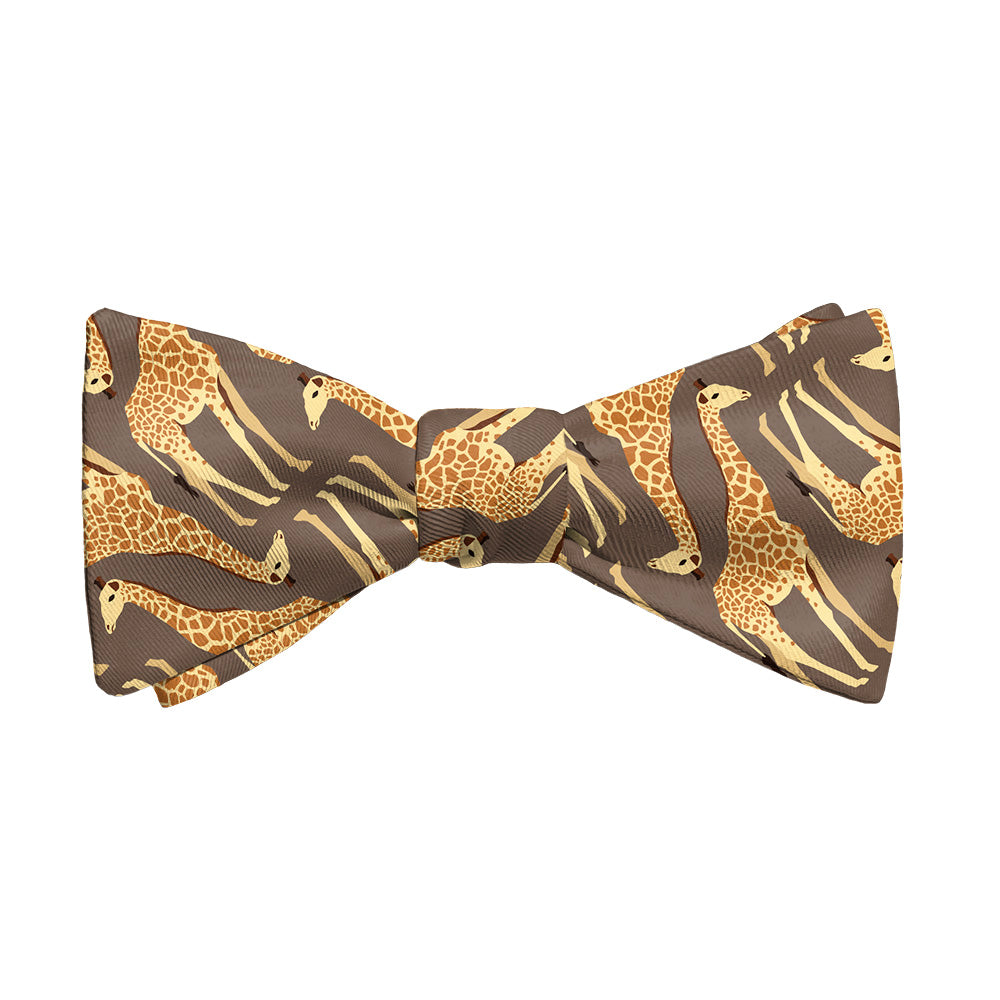 Giraffe Bow Tie - Adult Standard Self-Tie 14-18" -  - Knotty Tie Co.