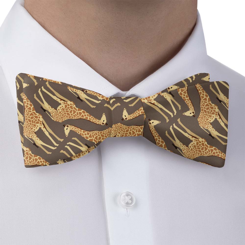 Giraffe Bow Tie - Bow Tie with Dress Shirt - Knotty Tie Co.