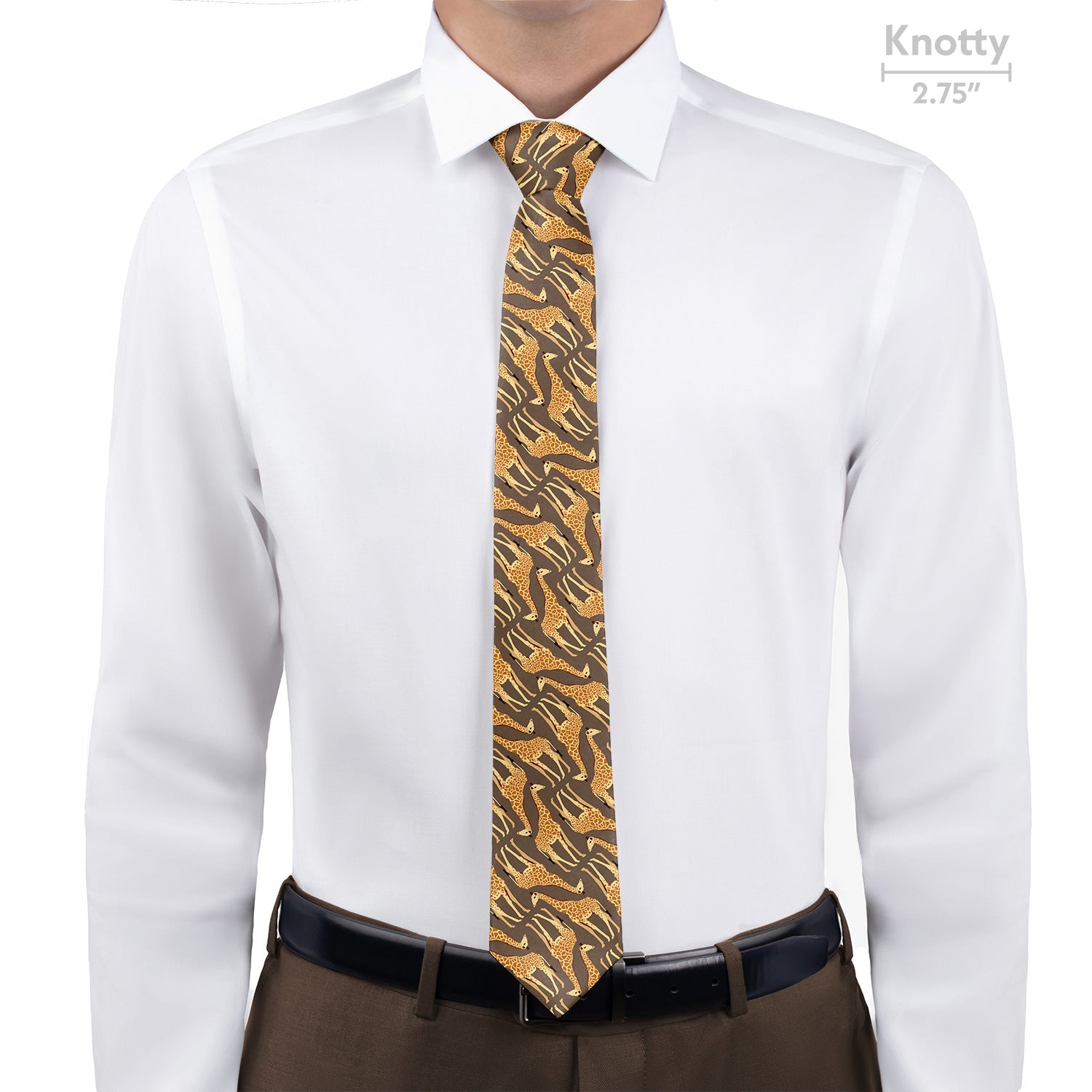 Giraffe Necktie - Knotty - Knotty Tie Co.