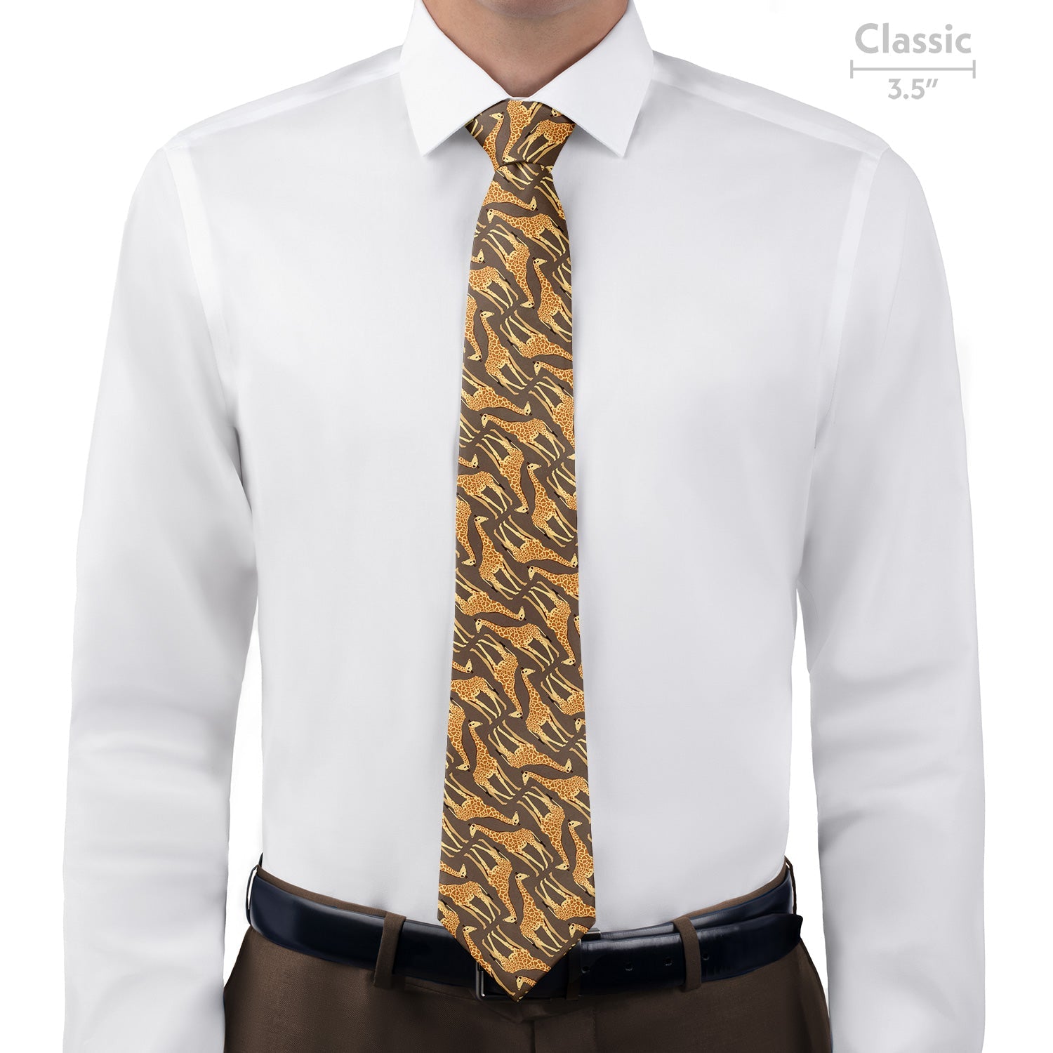Giraffe Necktie - Classic - Knotty Tie Co.