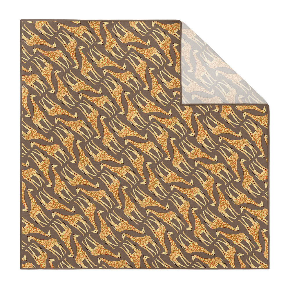 Giraffe Pocket Square - Printed - Knotty Tie Co.