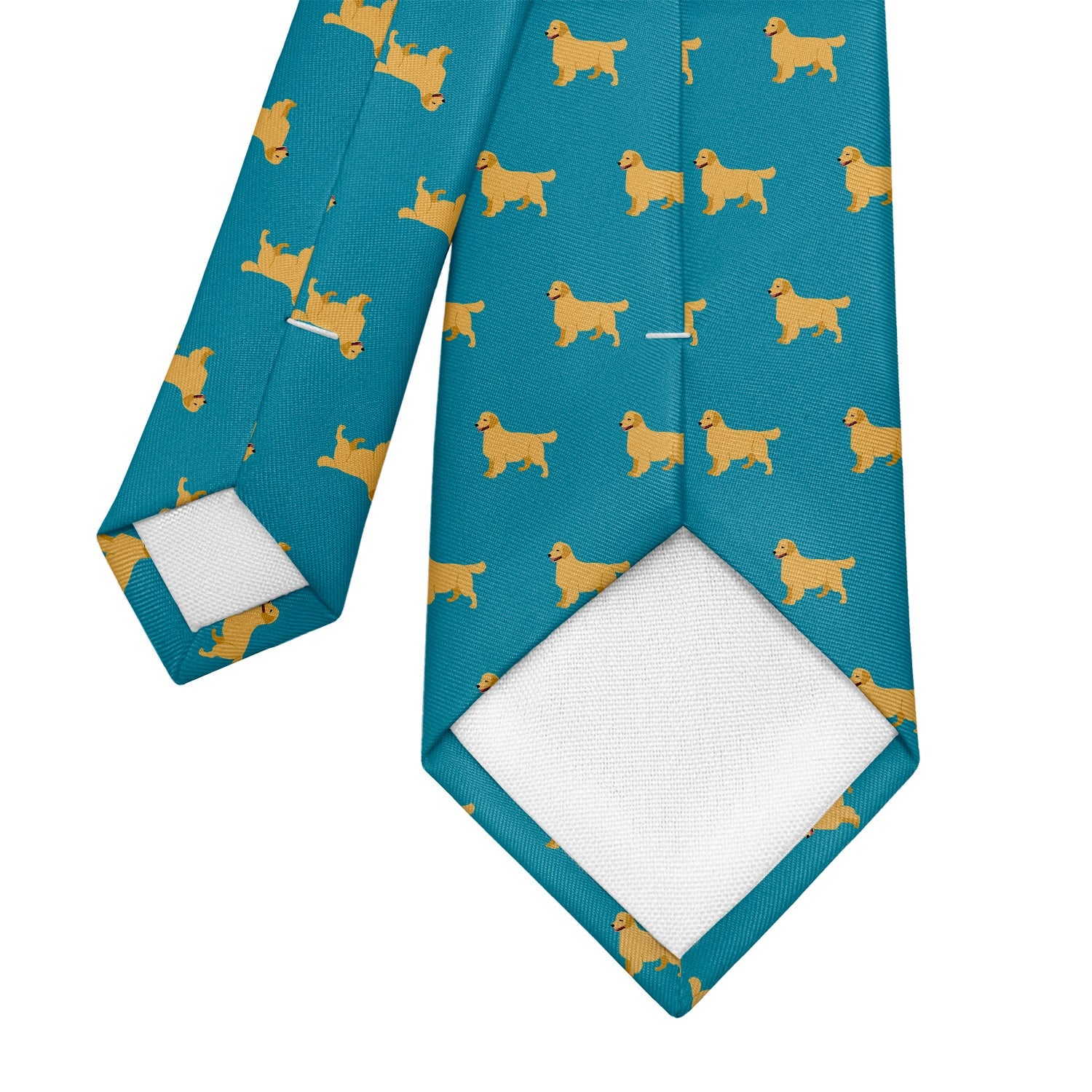 Golden Retriever Necktie - Tipping - Knotty Tie Co.
