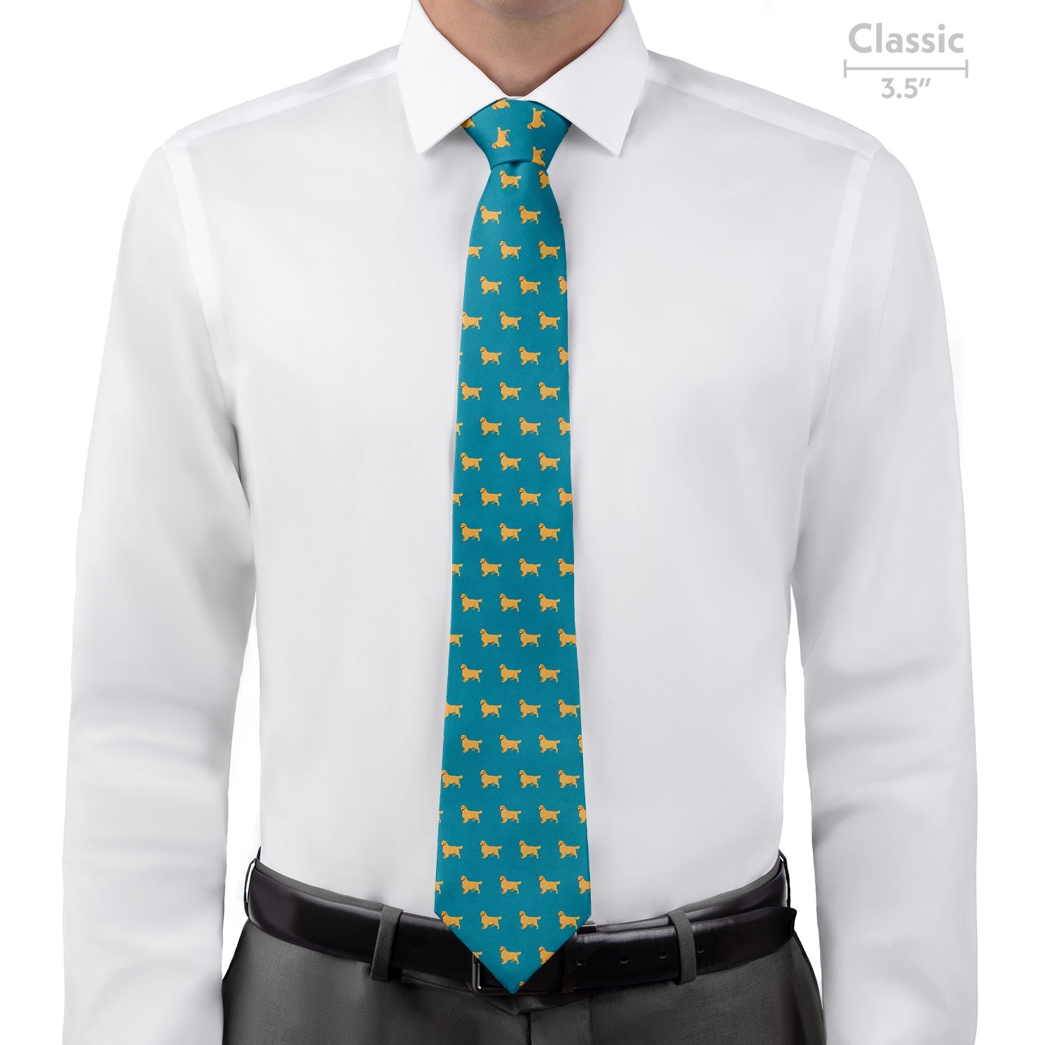 Golden Retriever Necktie - Classic - Knotty Tie Co.