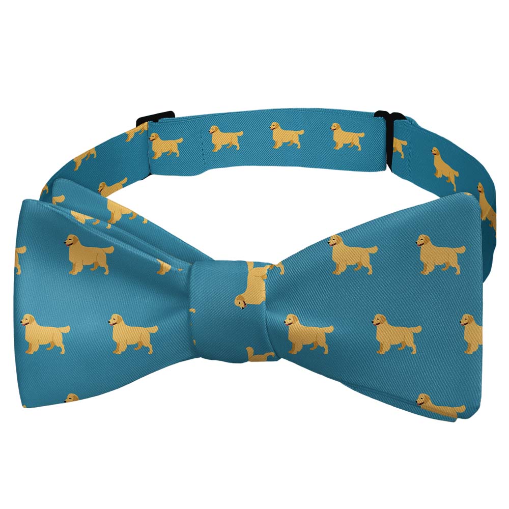 Golden Retriever Bow Tie - Self Tie Bow Tie - Knotty Tie Co.