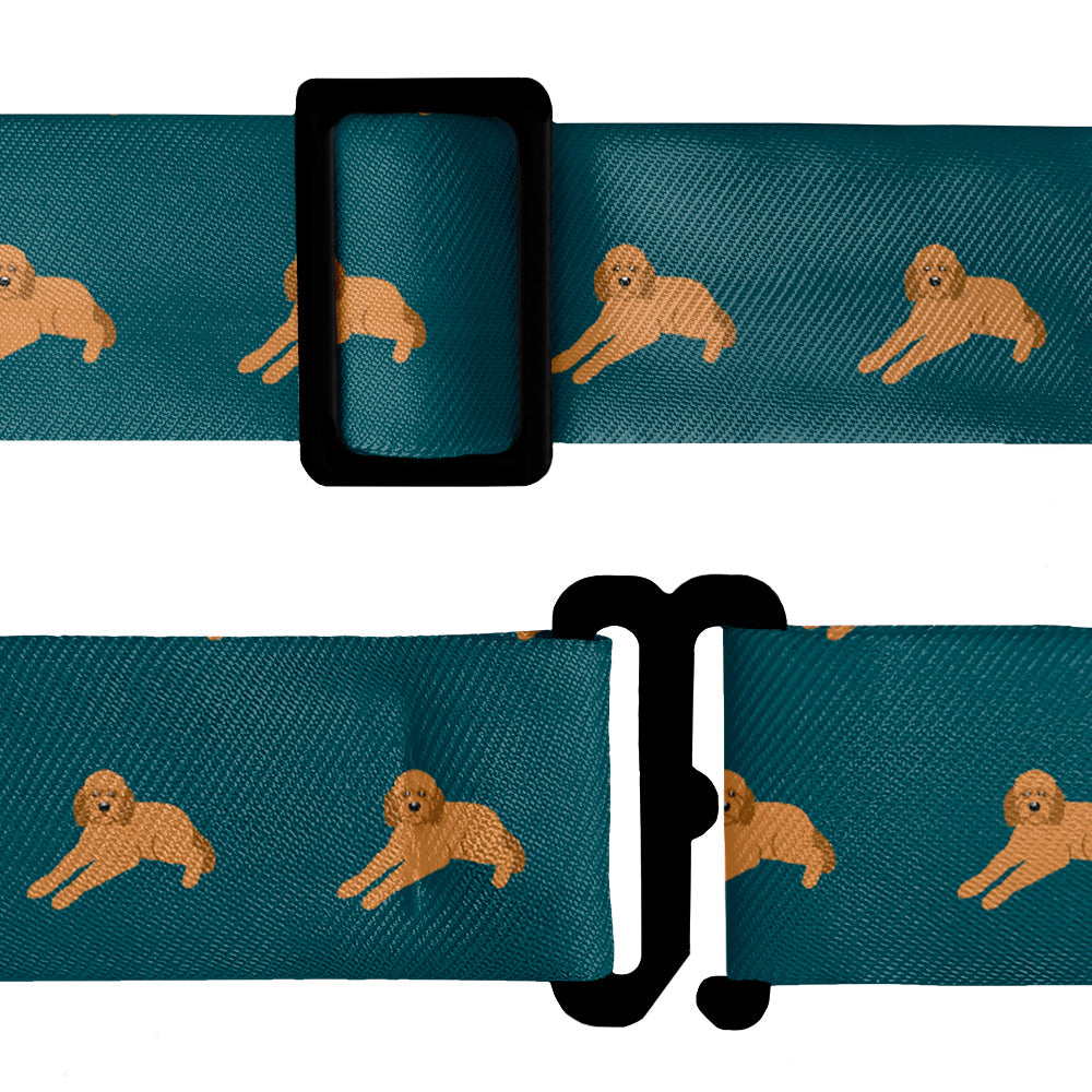 Goldendoodle Bow Tie - Bow Tie Hardware - Knotty Tie Co.
