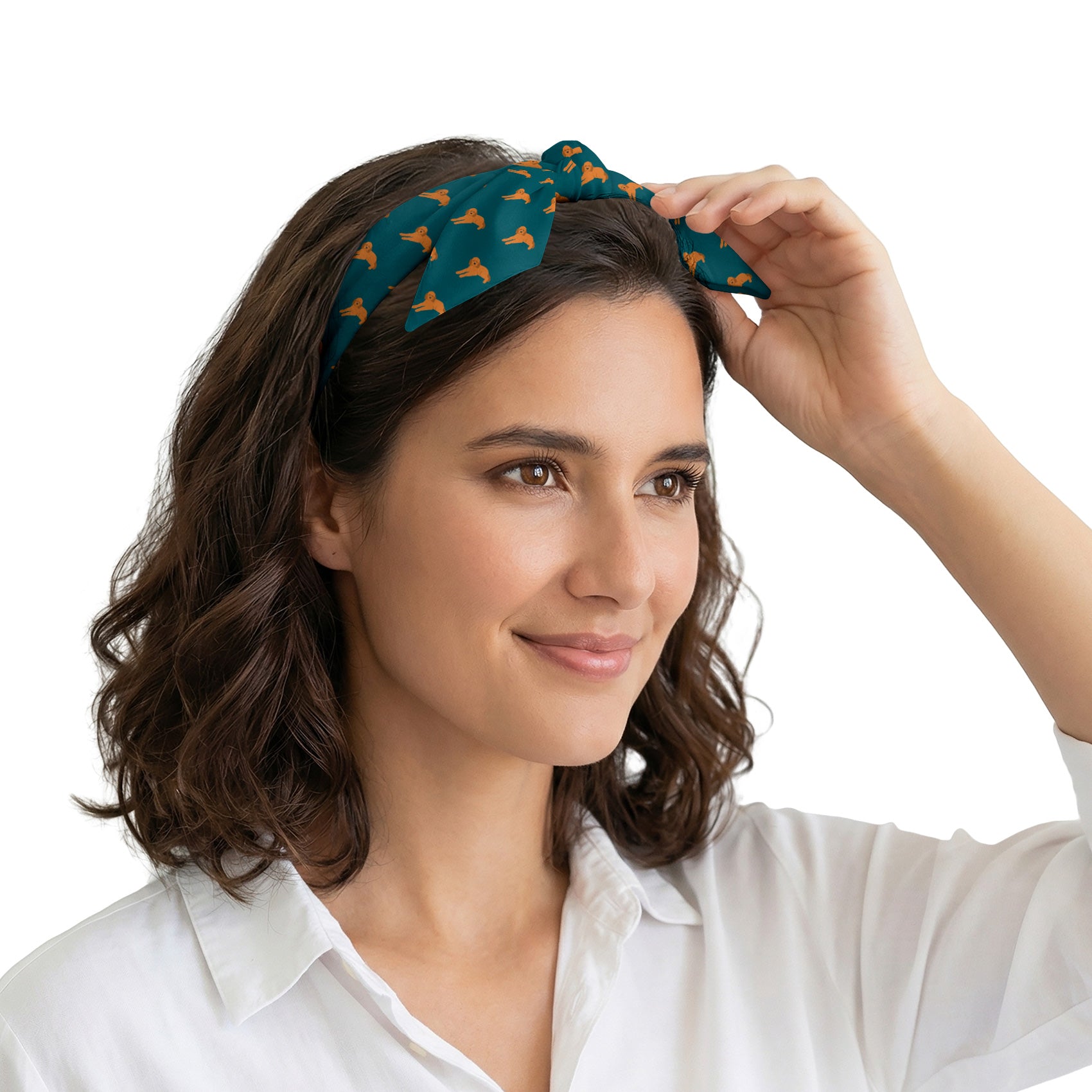 Goldendoodle Hair Scarf - Scarves for Women - Knotty Tie Co.