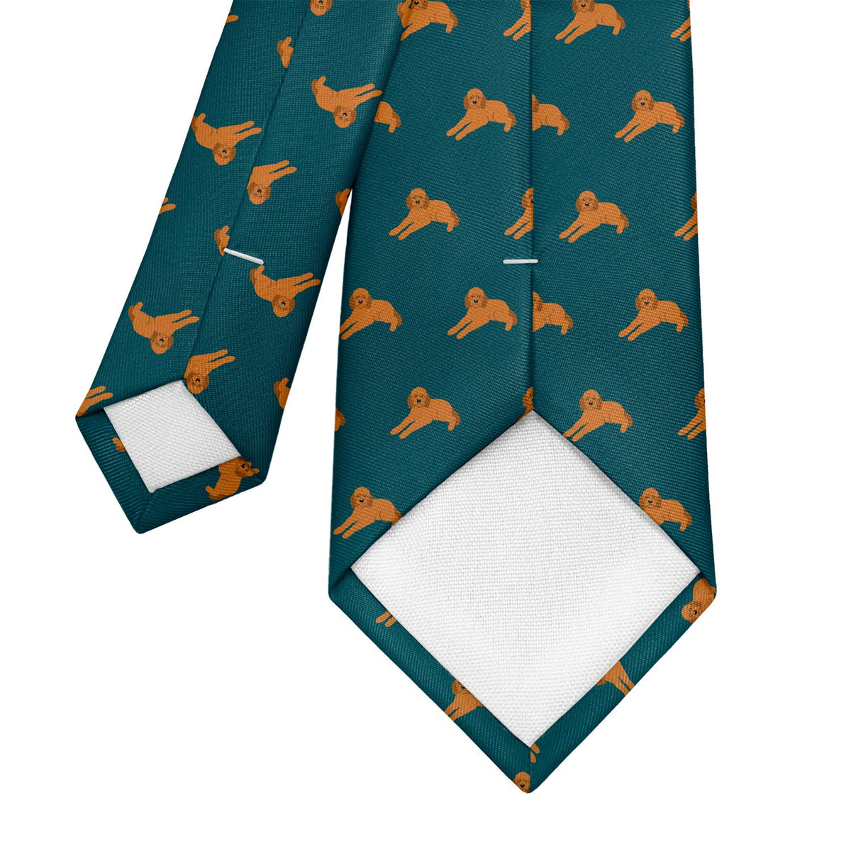 Goldendoodle Necktie - Tipping - Knotty Tie Co.