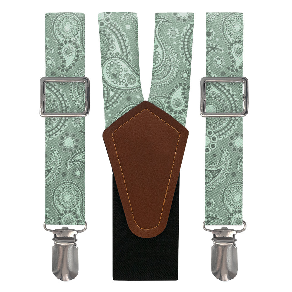 Goldie Paisley Suspenders - Main View - Knotty Tie Co.