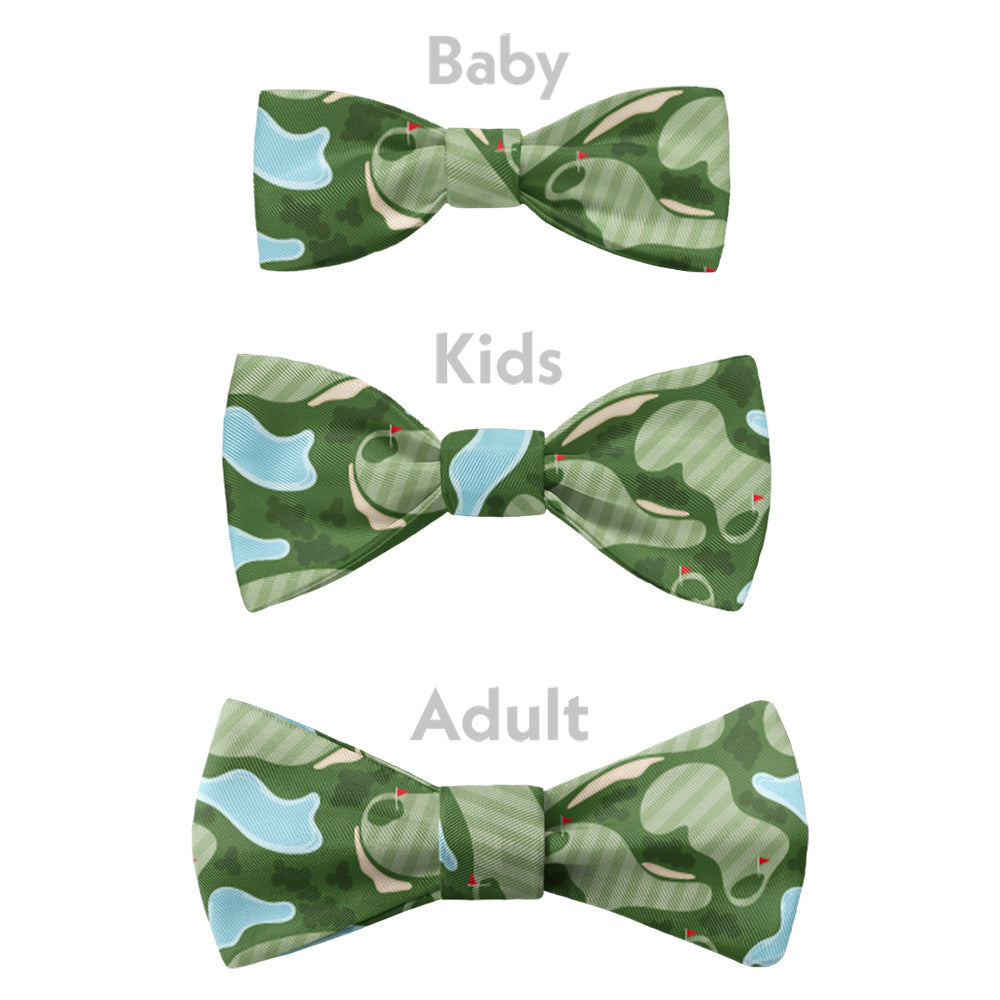 Golf Course Bow Tie - Bow Sizes - Knotty Tie Co.