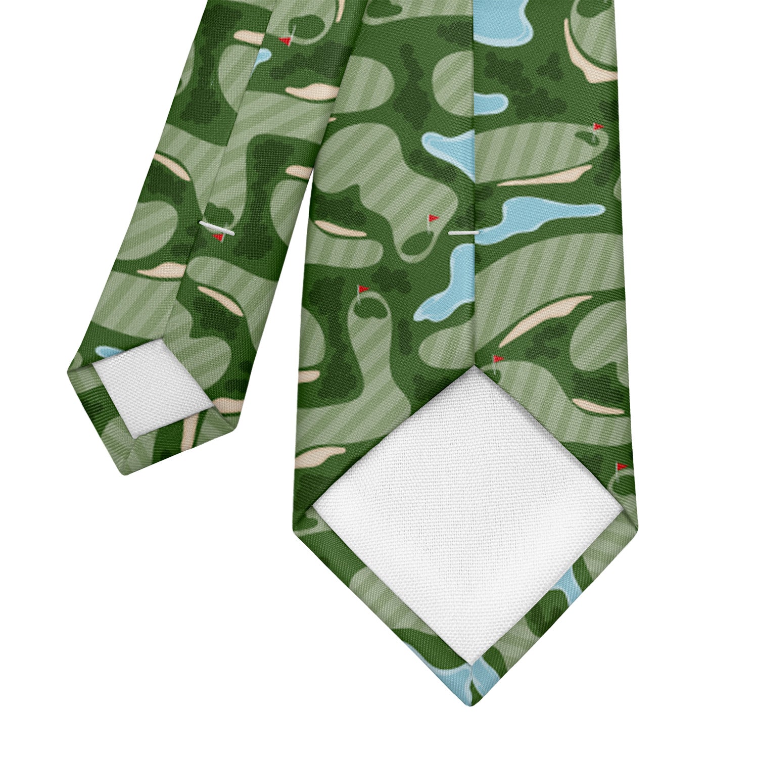 Golf Course Necktie - Tipping - Knotty Tie Co.