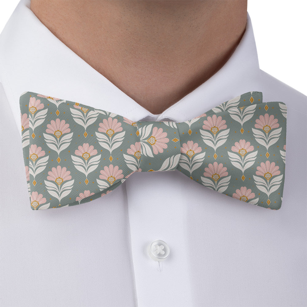 Grand Deco Floral Bow Tie - Bow Tie with Dress Shirt - Knotty Tie Co.