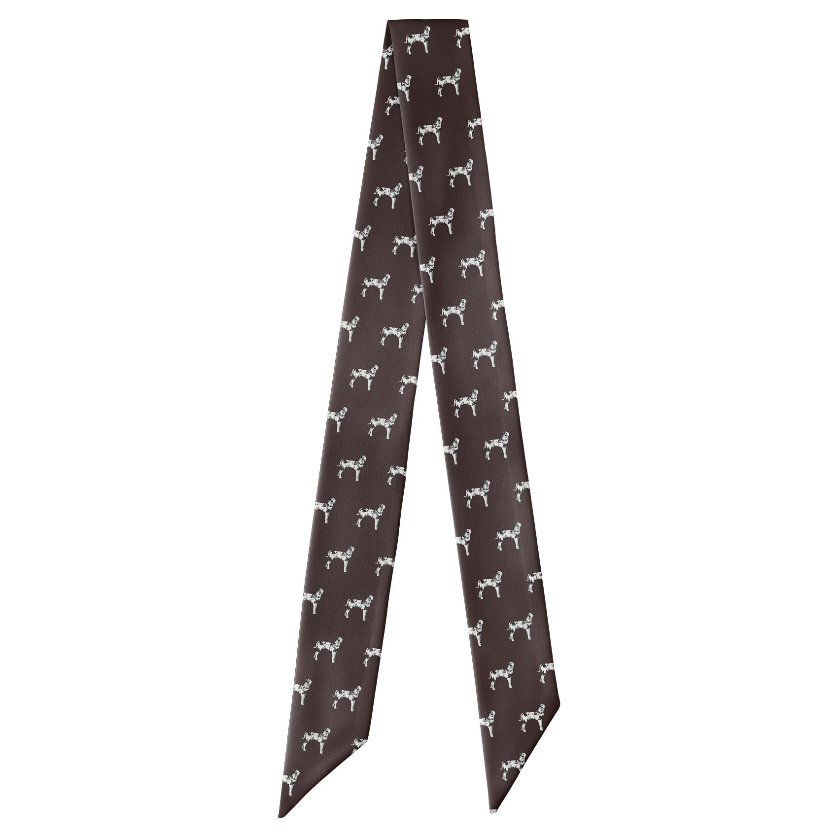 Great Dane Hair Scarf - Full View of Hair Scarf - Knotty Tie Co.