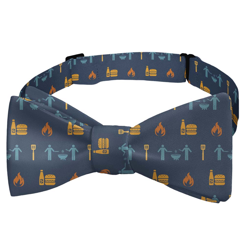 Grilling With Friends Bow Tie - Self Tie Bow Tie - Knotty Tie Co.