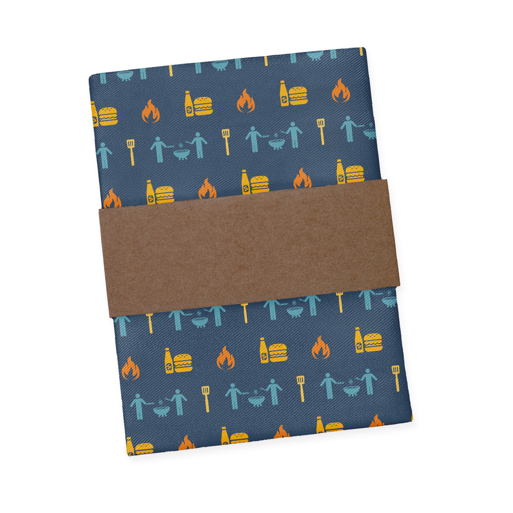 Grilling With Friends Pocket Square - Packaging - Knotty Tie Co.