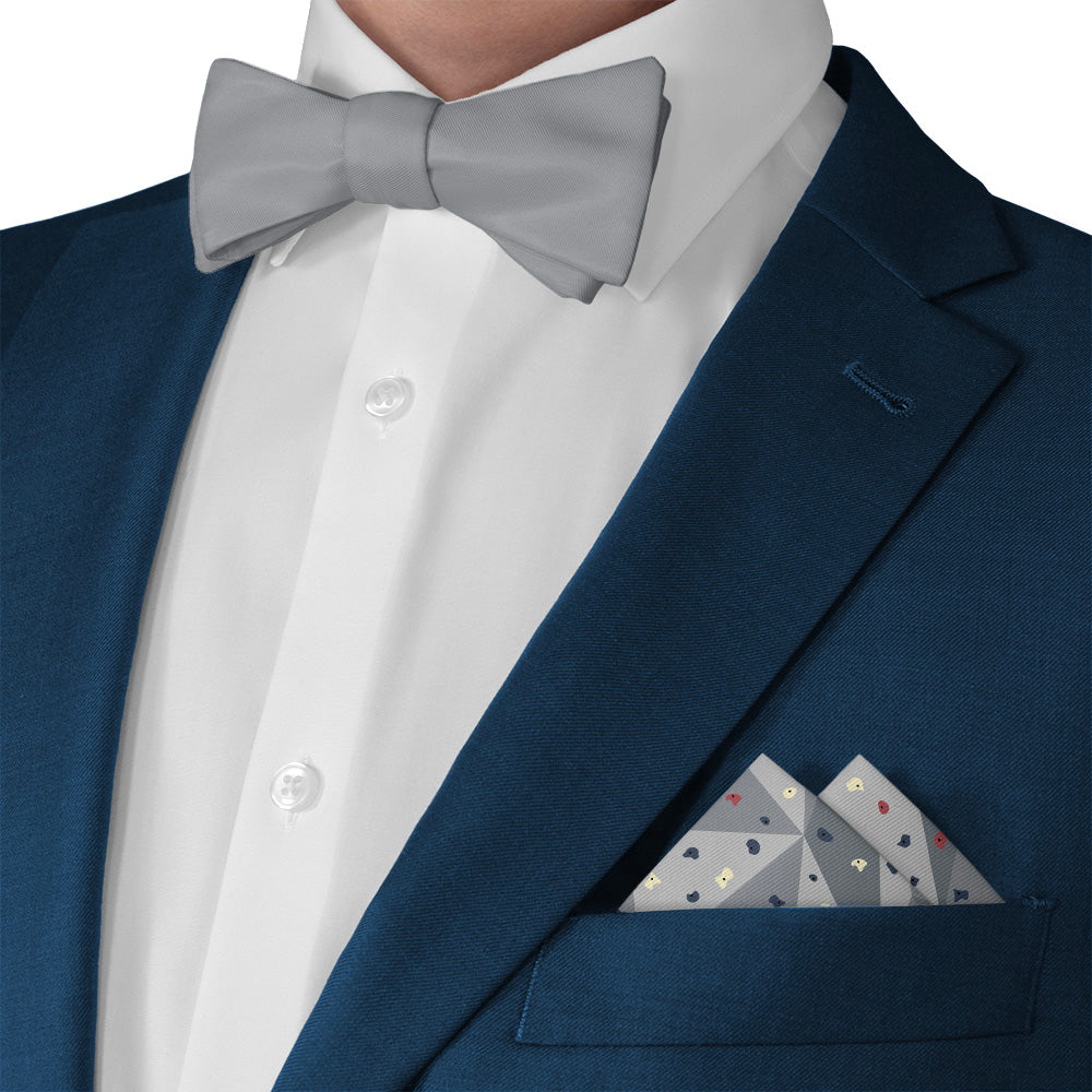 Grip Pocket Square - Matching Bow Tie - Knotty Tie Co.