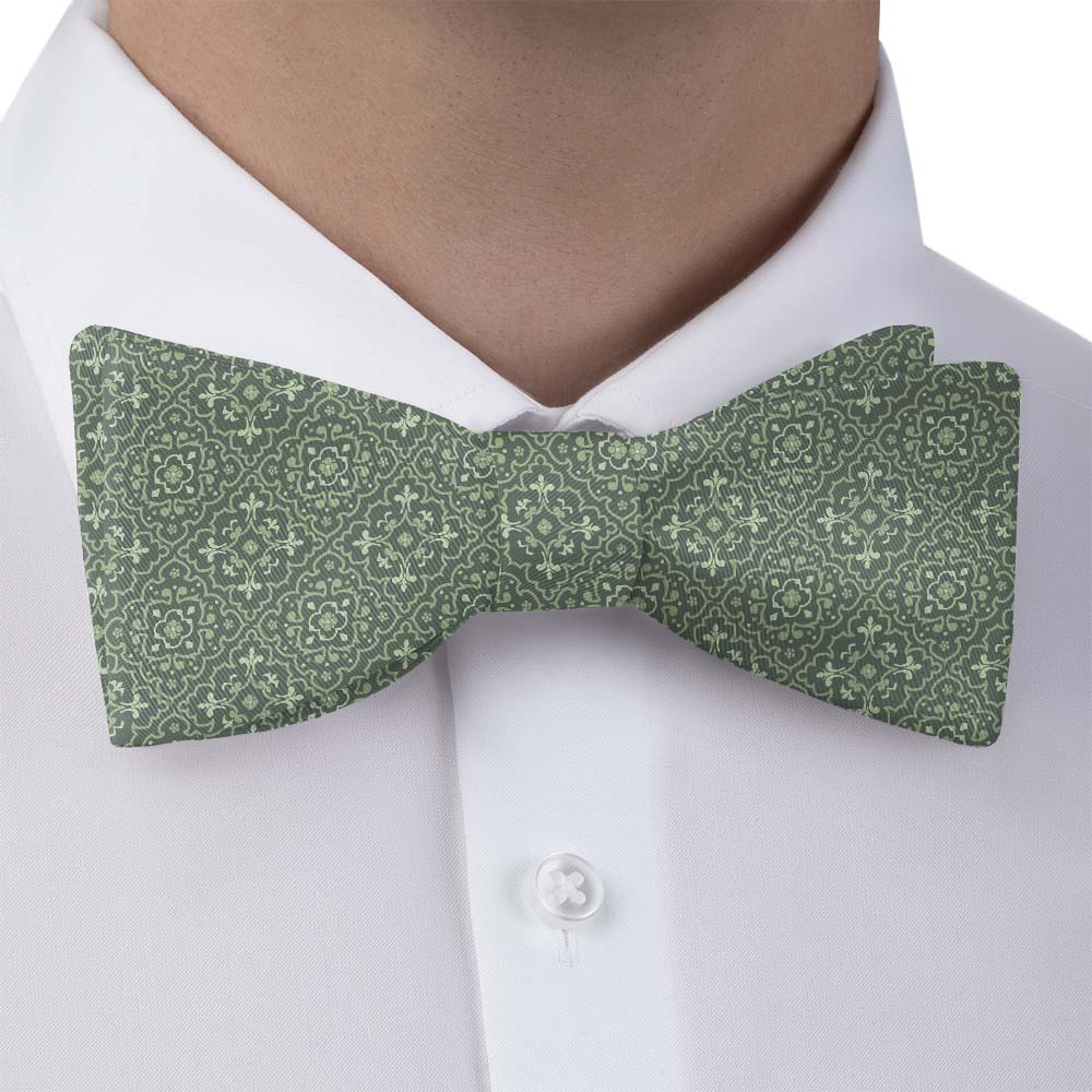 Guilded Medallion Bow Tie - Bow Tie with Dress Shirt - Knotty Tie Co.