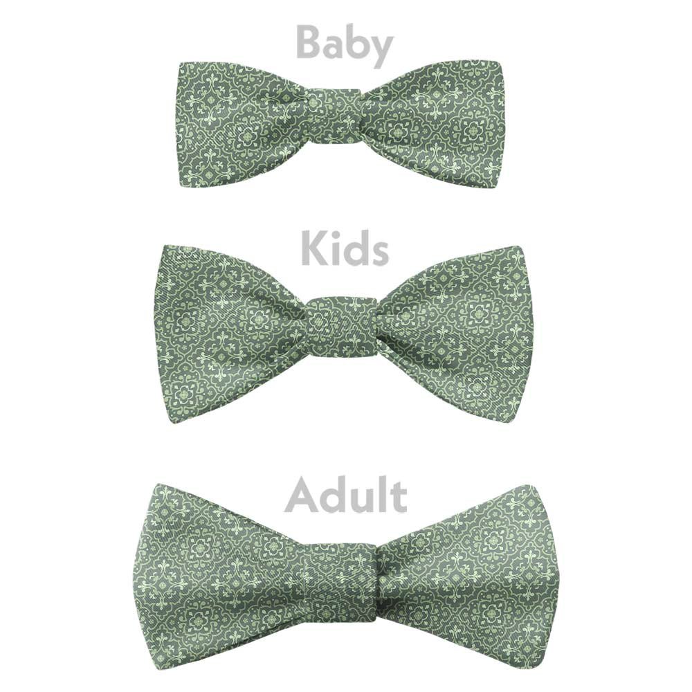 Guilded Medallion Bow Tie - Bow Sizes - Knotty Tie Co.