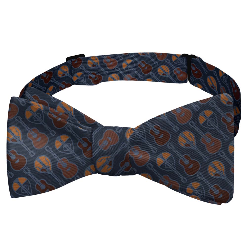 Guitars Bow Tie - Self Tie Bow Tie - Knotty Tie Co.