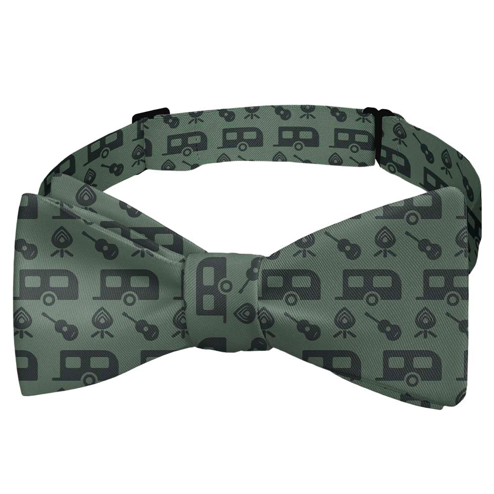 Happy Camper Bow Tie - Self Tie Bow Tie - Knotty Tie Co.