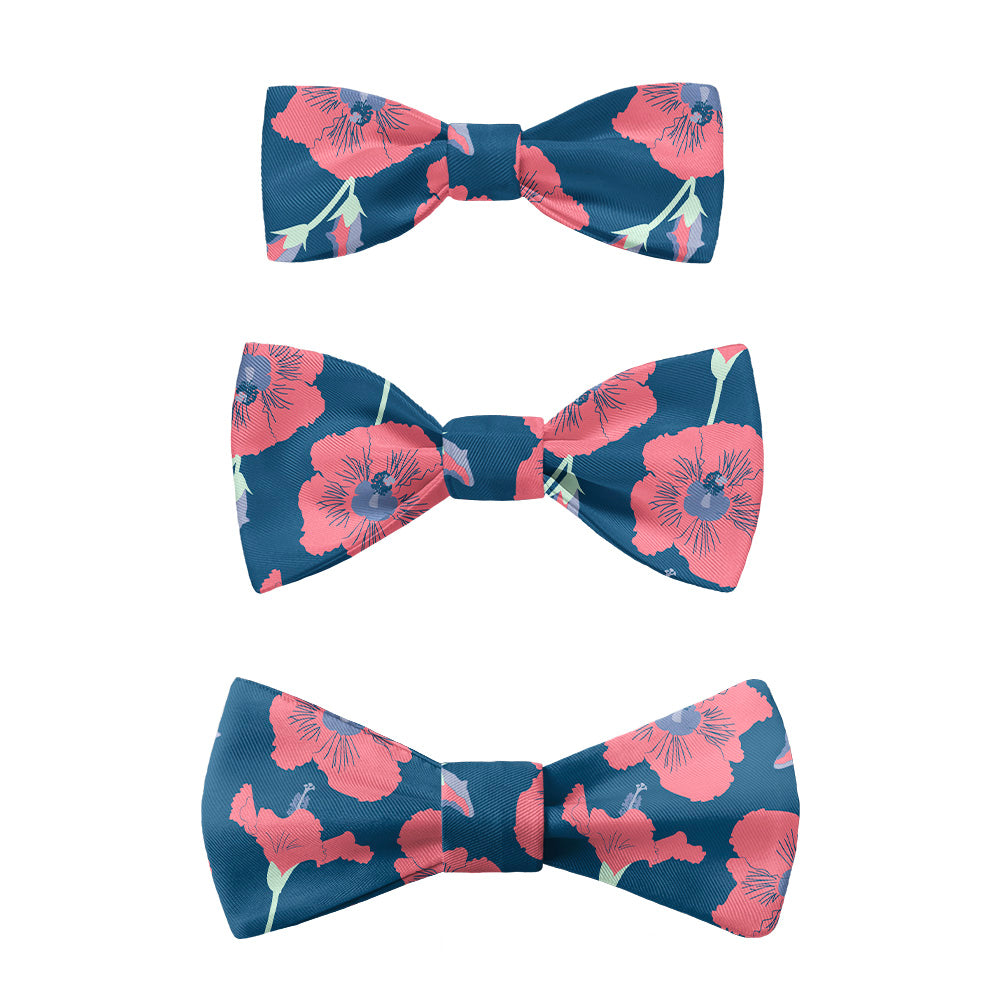 Happy Hibiscus Bow Tie -  -  - Knotty Tie Co.
