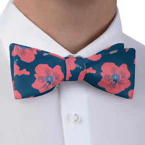 Happy Hibiscus Bow Tie - Bow Tie with Dress Shirt - Knotty Tie Co.