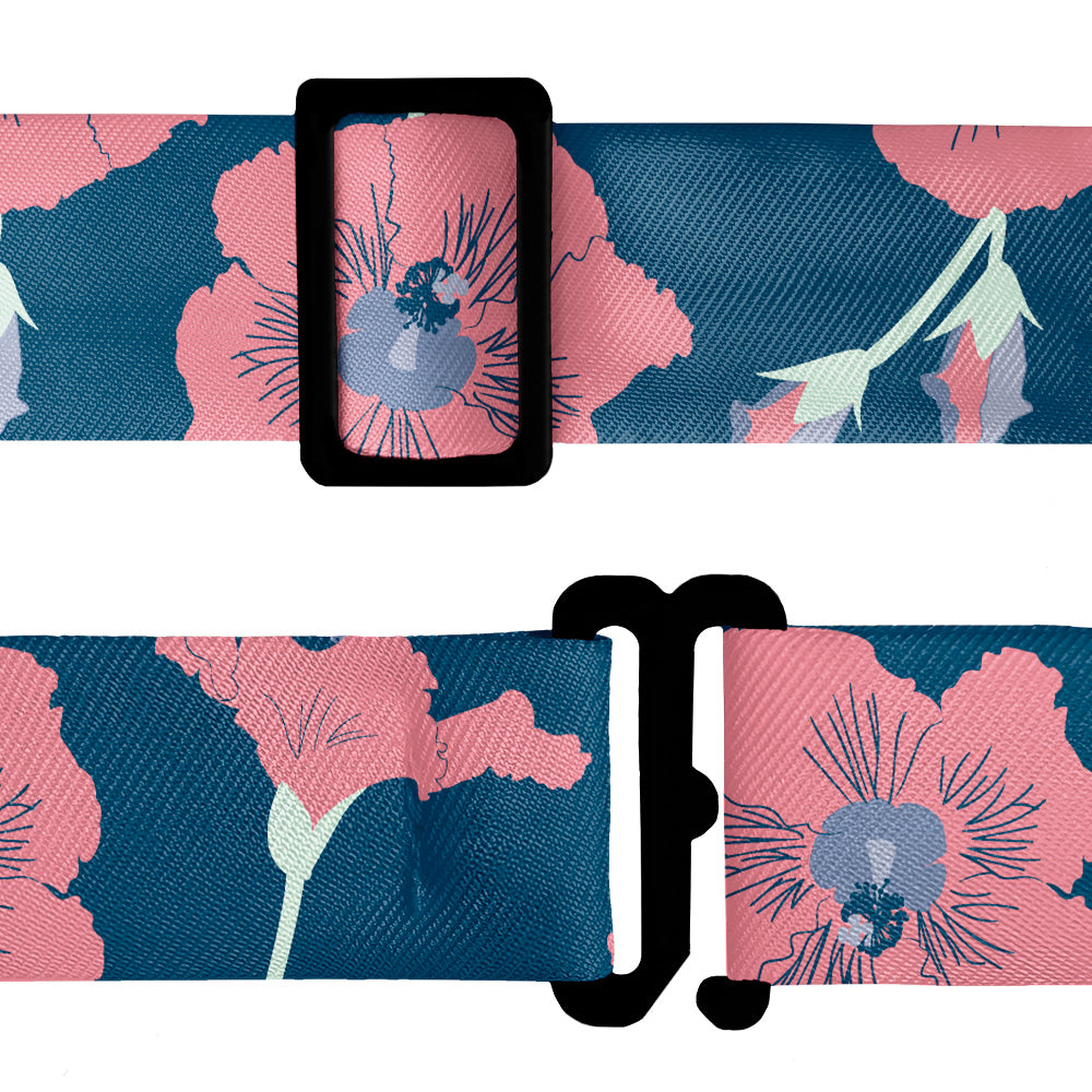 Happy Hibiscus Bow Tie - Bow Tie Hardware - Knotty Tie Co.