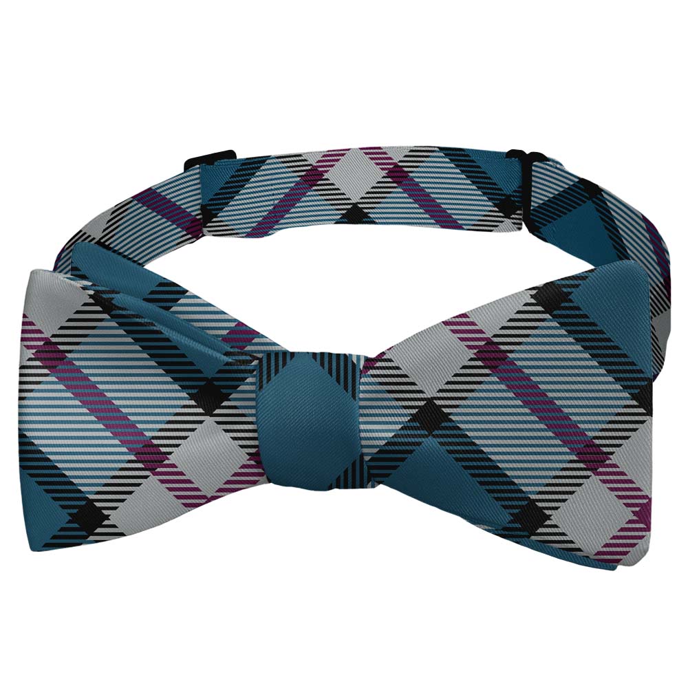 Harrison Plaid Bow Tie - Self Tie Bow Tie - Knotty Tie Co.