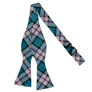 Harrison Plaid Bow Tie - Self Tie Flat - Knotty Tie Co.