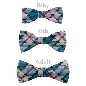 Harrison Plaid Bow Tie - Bow Sizes - Knotty Tie Co.