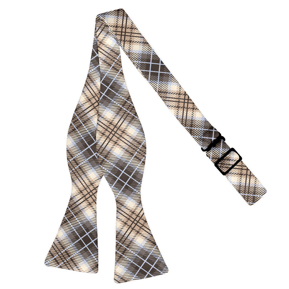 Hartman Plaid Bow Tie - Adult Extra-Long Self-Tie 18-21" -  - Knotty Tie Co.